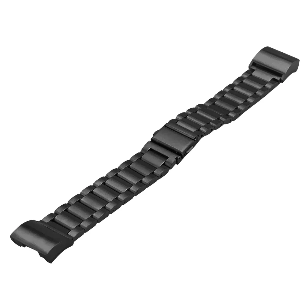 Yuedaer металлический ремешок для Fitbit Charge 3 ремешок для Fitbit Charge 3 сменный ремешок для смарт-часов Рогатка Пряжка твердый металлический ремень