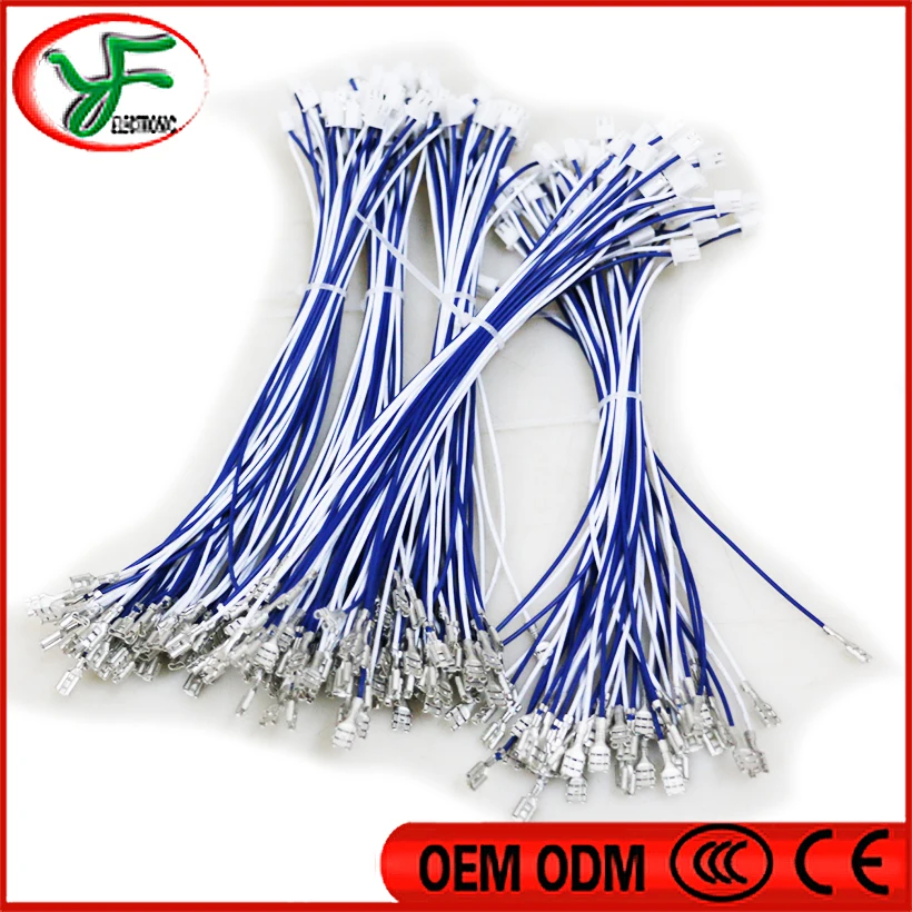 20 шт./лот аркадная кнопка 2 pin 8/4 8 клеммные провода для Jamma Arcade PC/PS2/PS3/XBOX USB энкодер