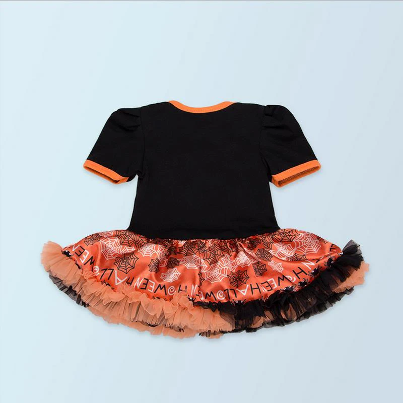 Костюм на Хеллоуин из 3 предметов одежда для детей наряды с рюшами в виде тыквы