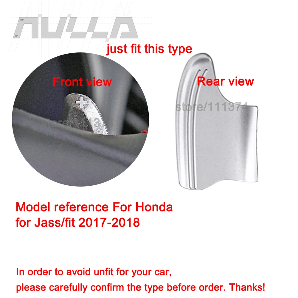 Весло переключения передач для Honda Fit Jazz VEZEL 2017 2018 алюминиевые весла рулевого