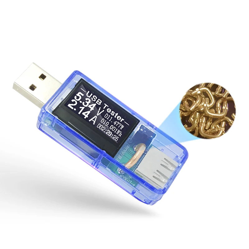 7 в 1 USB Тестер DC Цифровой вольтметр amperimetro как текущий AMP Вольт Амперметр детектор
