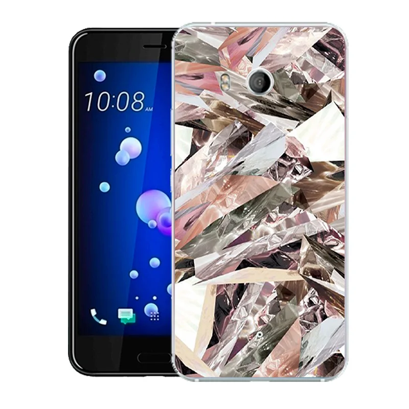 Чехол s для htc u 11, чехол, 5,5 дюйма, мягкий ТПУ, силиконовый, мраморный принт, для htc u 11, чехол для телефона Fundas для htc u 11 U11 - Цвет: 03