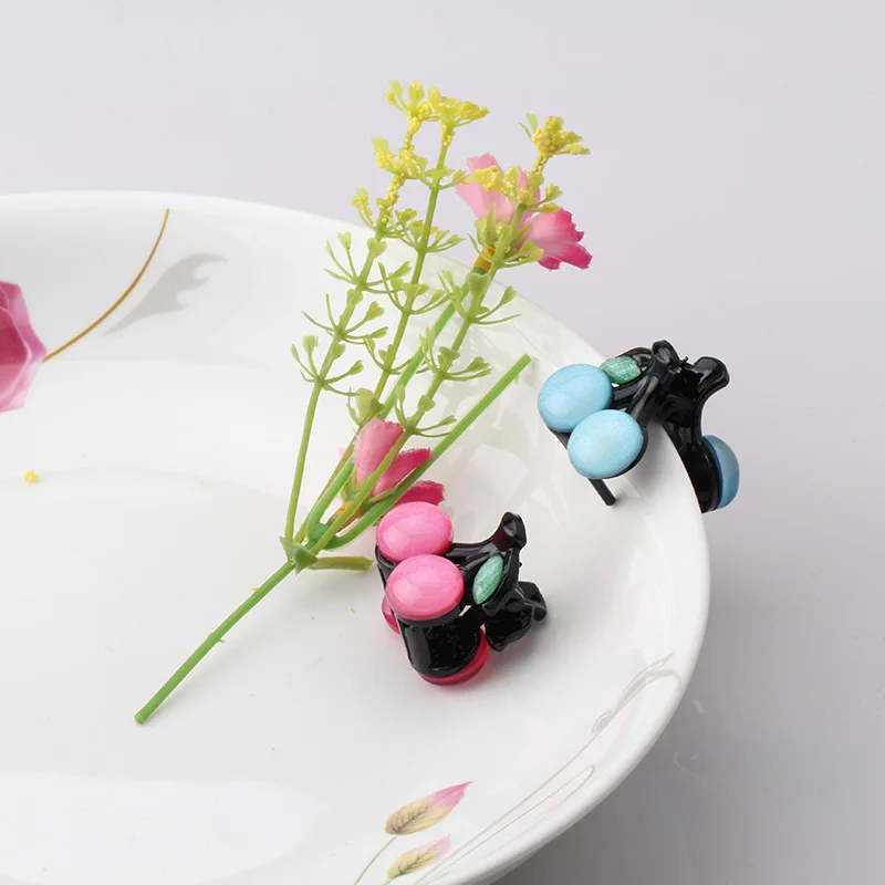 1PC Cherry Gripper Hair Grab Claw Clip For Girls Fruit Headdress Cute Hairpins Headwear | Детская одежда и обувь
