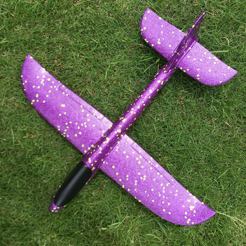 15 шт. 48 см ручной бросок Летающий планер самолет пена игрушка большая модель