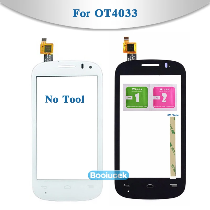 Сенсорный экран 4 0 "для Alcatel One Touch POP C3 Dual OT4033 4033 4033A 4033E 4033X дигитайзер датчик