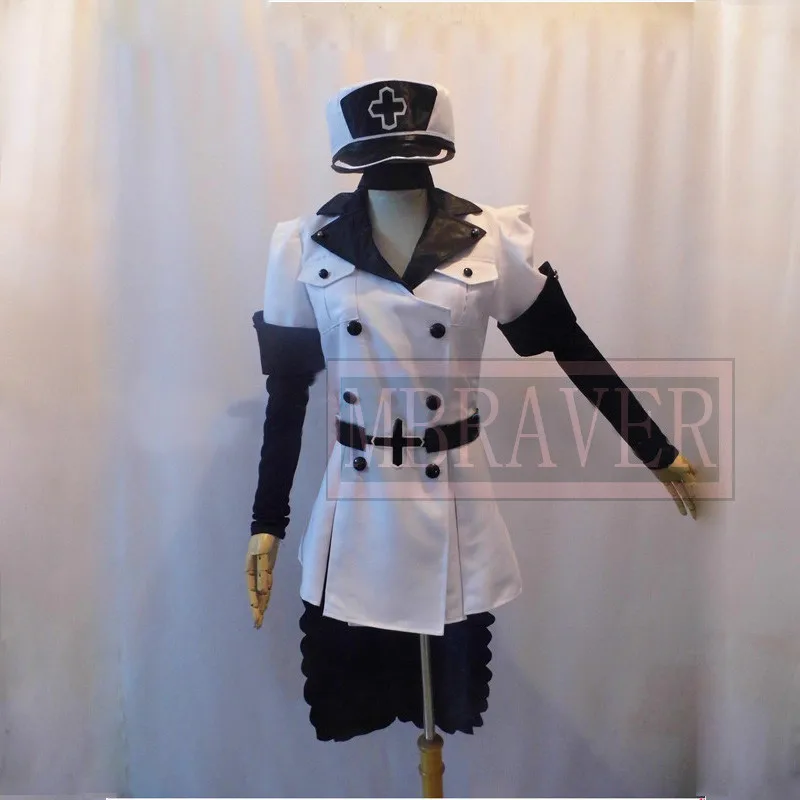 Белый Акаме ga Kill Esdese Esdeath Косплей Костюм - Цвет: Белый