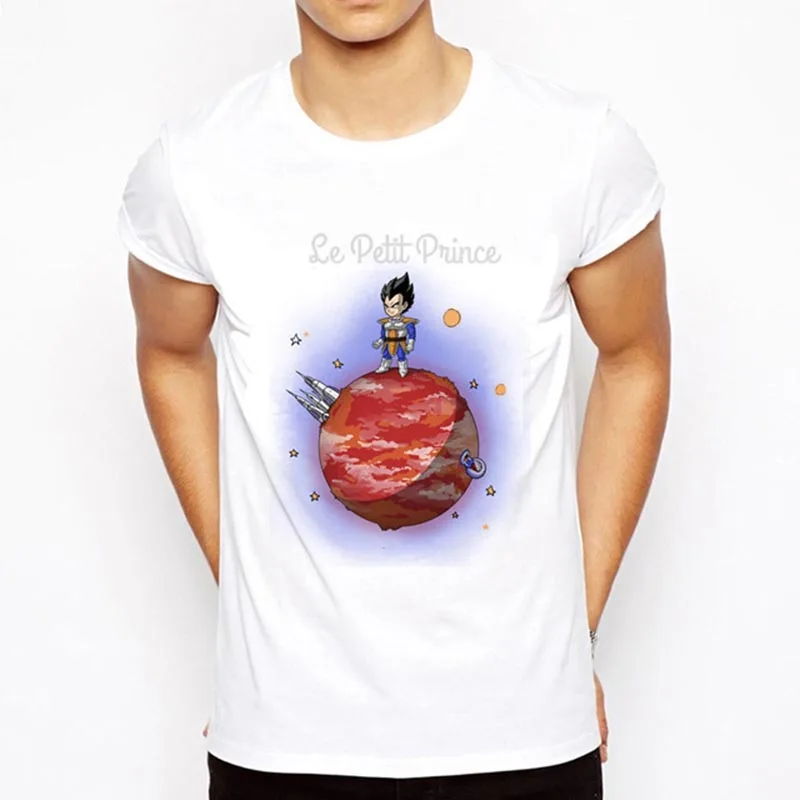 Футболка с драконом и мячом мужская летняя футболка Z super son goku Slim Fit косплей 3D