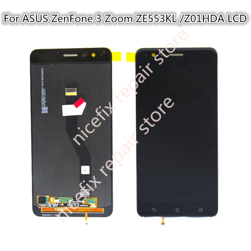ЖК дисплей с сенсорным экраном и дигитайзером в сборе для ASUS ZenFone 3 Zoom ZE553KL Z01HDA