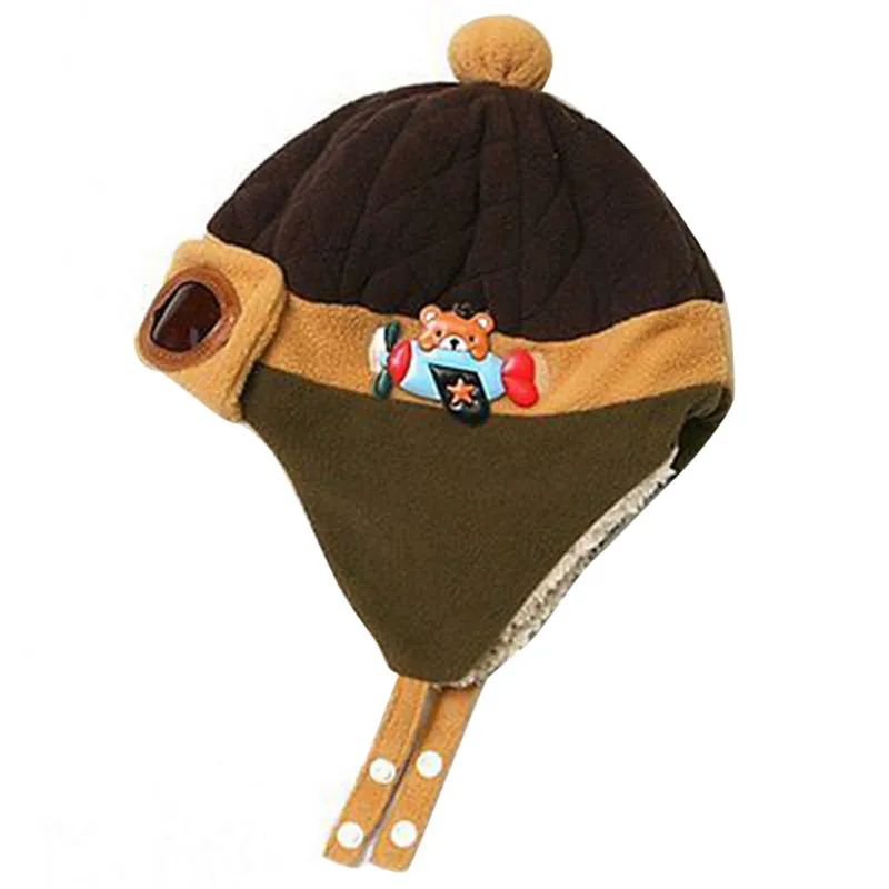 Winter Baby Cute Toddlers Cool Boy Girl Kids Infant Pilot Aviator Warm Cap Hat Snow Playing | Детская одежда и обувь