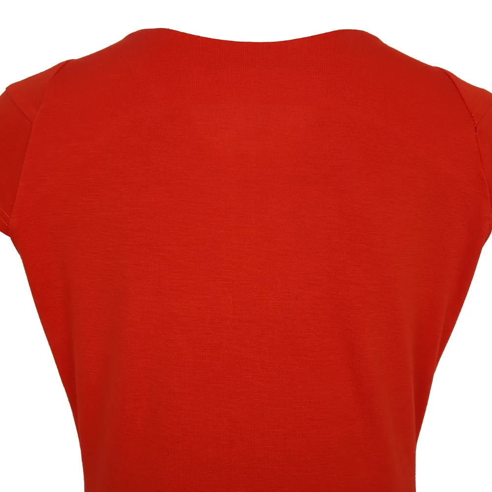 Женское прямое платье до колен элегантное облегающее карандаш без рукавов с