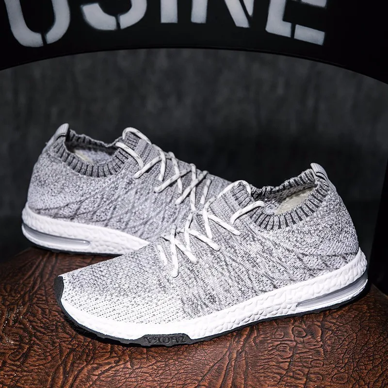 2019 модная мужская обувь дышащая сетка повседневная удобные Тренеры Chaussures