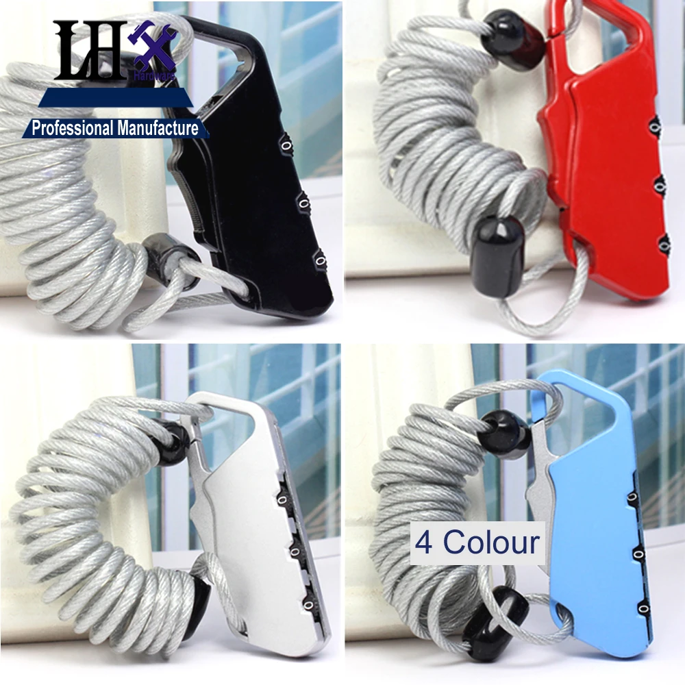 Лимитированный электронный замок Cadeado горячее предложение 3 кода сумки для