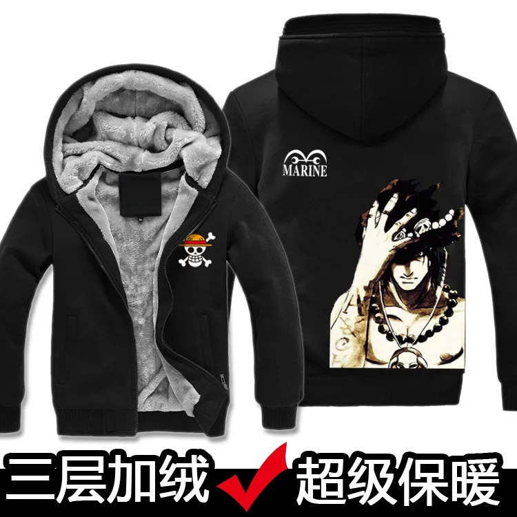 Style 7 Один предмет Trafalgar Law Косплей Костюм JAnime one piece M D Косплей Луффи Толстовка Чоппер 3D принт плотное пальто на молнии - Цвет: Style 7