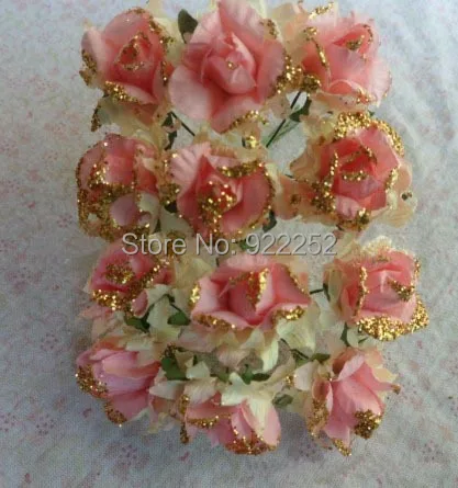 Недорогая фотобумага 2 5 см букет из блестящих роз аксессуары для рукоделия и