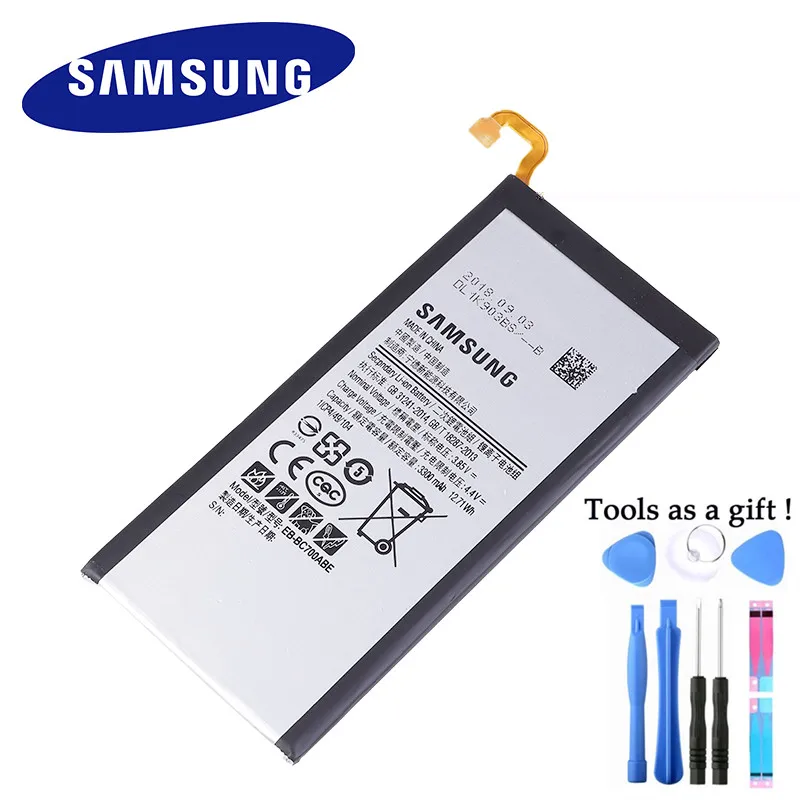 Аккумулятор Samsung GALAXY C7 C7000 Стандартная плата литий ионная запасная батарея 3300 мАч|Аккумуляторы для мобильных