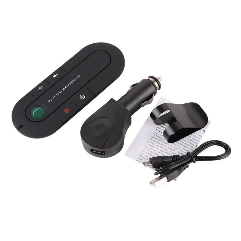 Bluetooth громкая связь 4,1+ EDR беспроводной аудио музыкальный приемник Hands Free Bluetooth автомобильный комплект портативный приемник Bluetooth X2