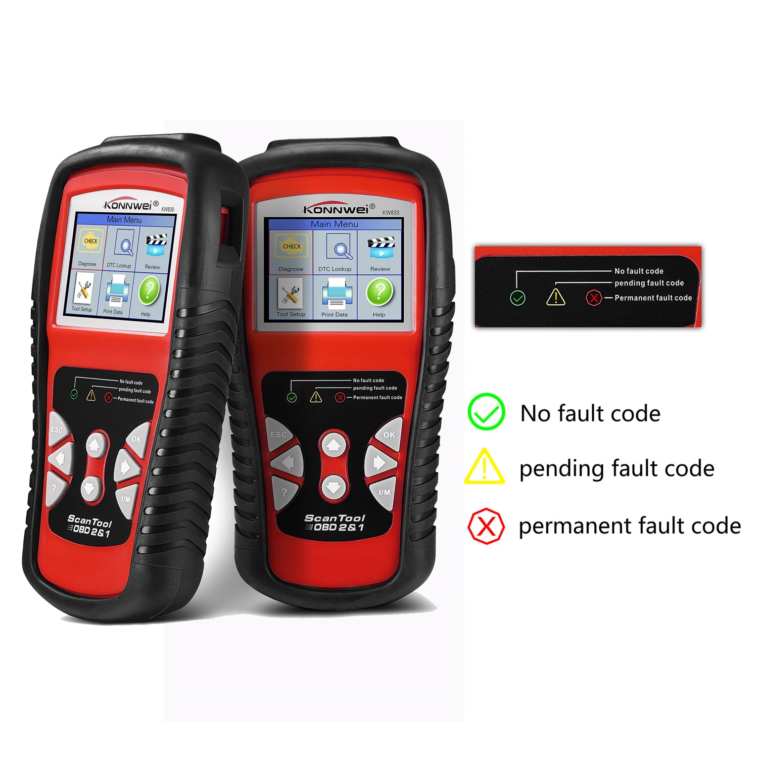 Автомобильный диагностический сканер OBD2 EOBD автомобильный считыватель кодов