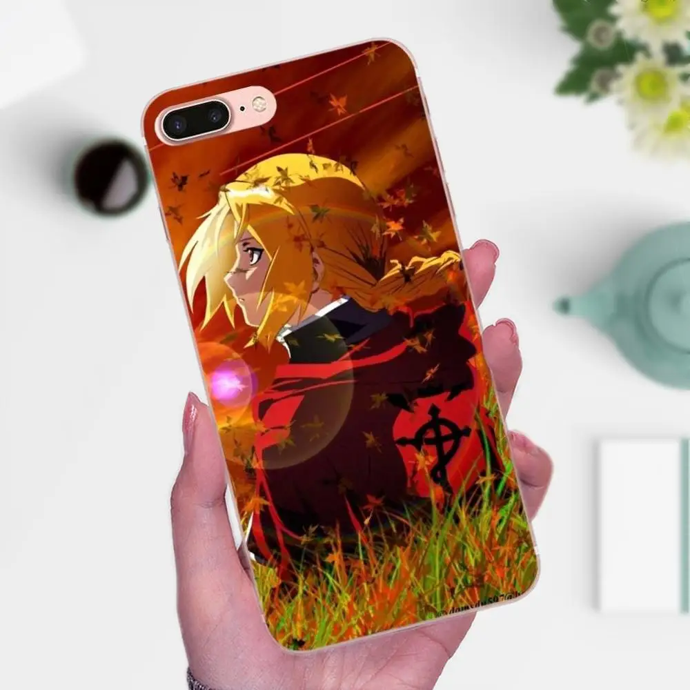 Новые персонализированные аксессуары для телефонов Стальной алхимик Apple iPhone X XS