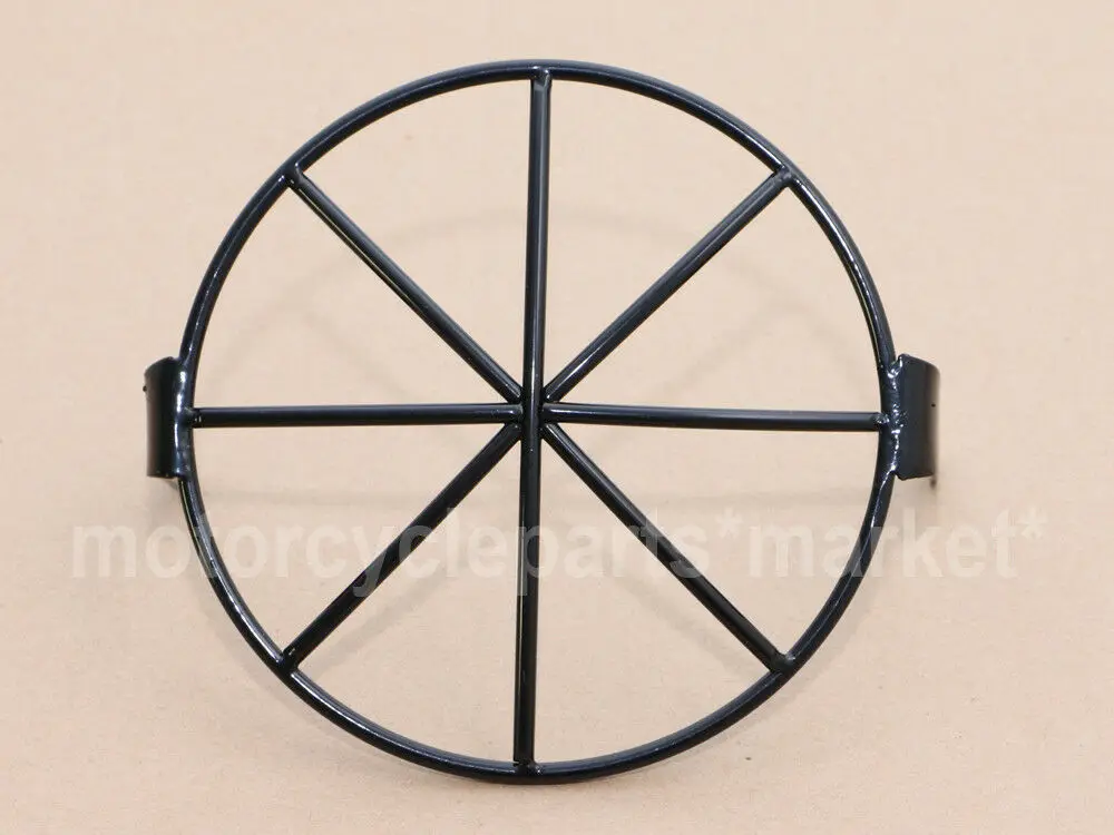 Универсальная 7 дюймовая передняя фара для мотоцикла абажур сетчатая Крышка