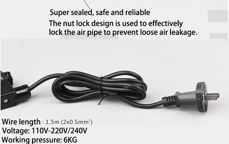 Wyin 1,6 W 110 V-220 V низшее Температура CO2 аквариума Электрический магнитный клапан CO2 Магнитный Соленоидный клапан регулятора