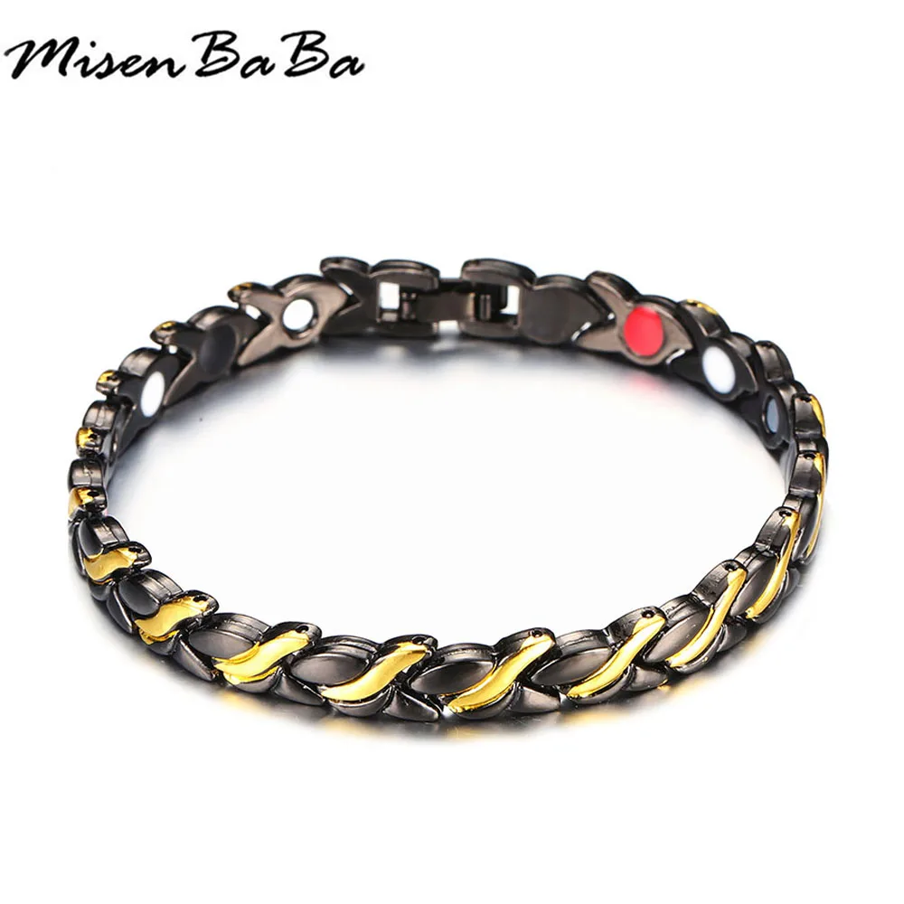 Медный магнитный браслет для женщин и мужчин терапевтический с цепочкой|Цепочки