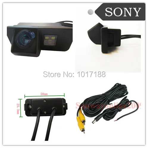 

Бесплатная доставка! Автомобильная камера заднего вида для парковки, водонепроницаемая камера ночного видения с чипом SONY для FORD MONDEO FIESTA FOCUS ...