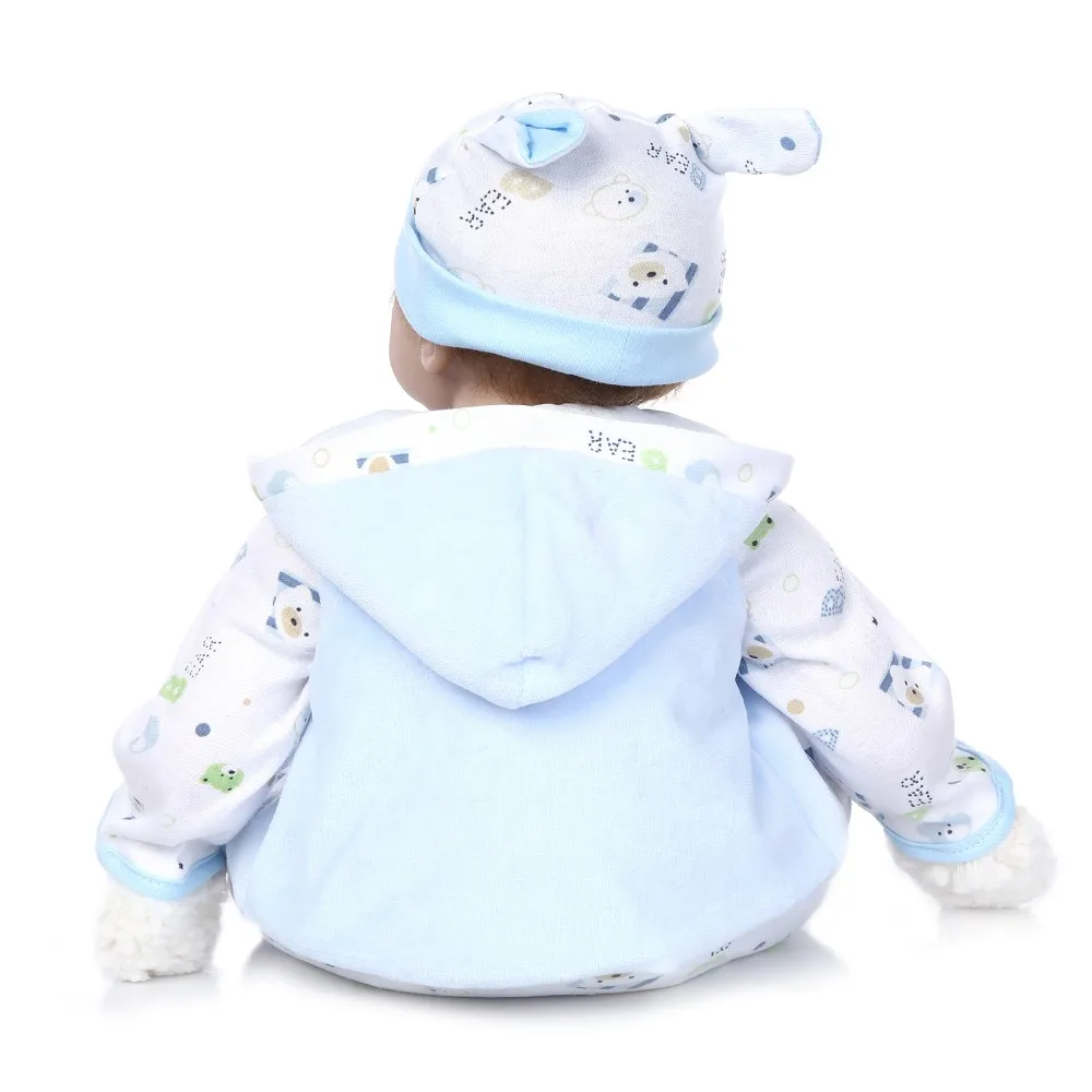 Кукла-реборн из силикона и винила 22 дюйма