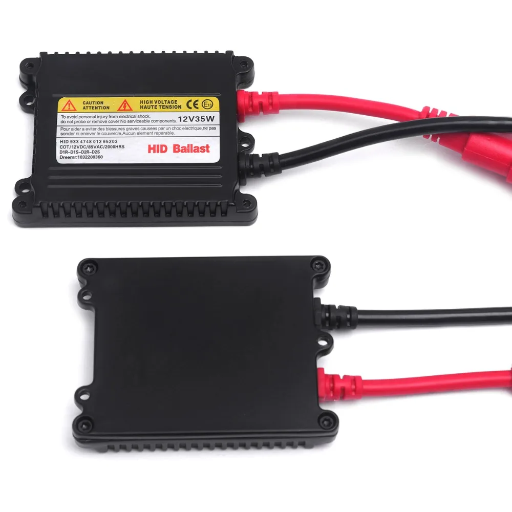 2 шт. 12V hid ксенон балласт 35 Вт Цифровой Тонкий скрытый блок электронный зажигания