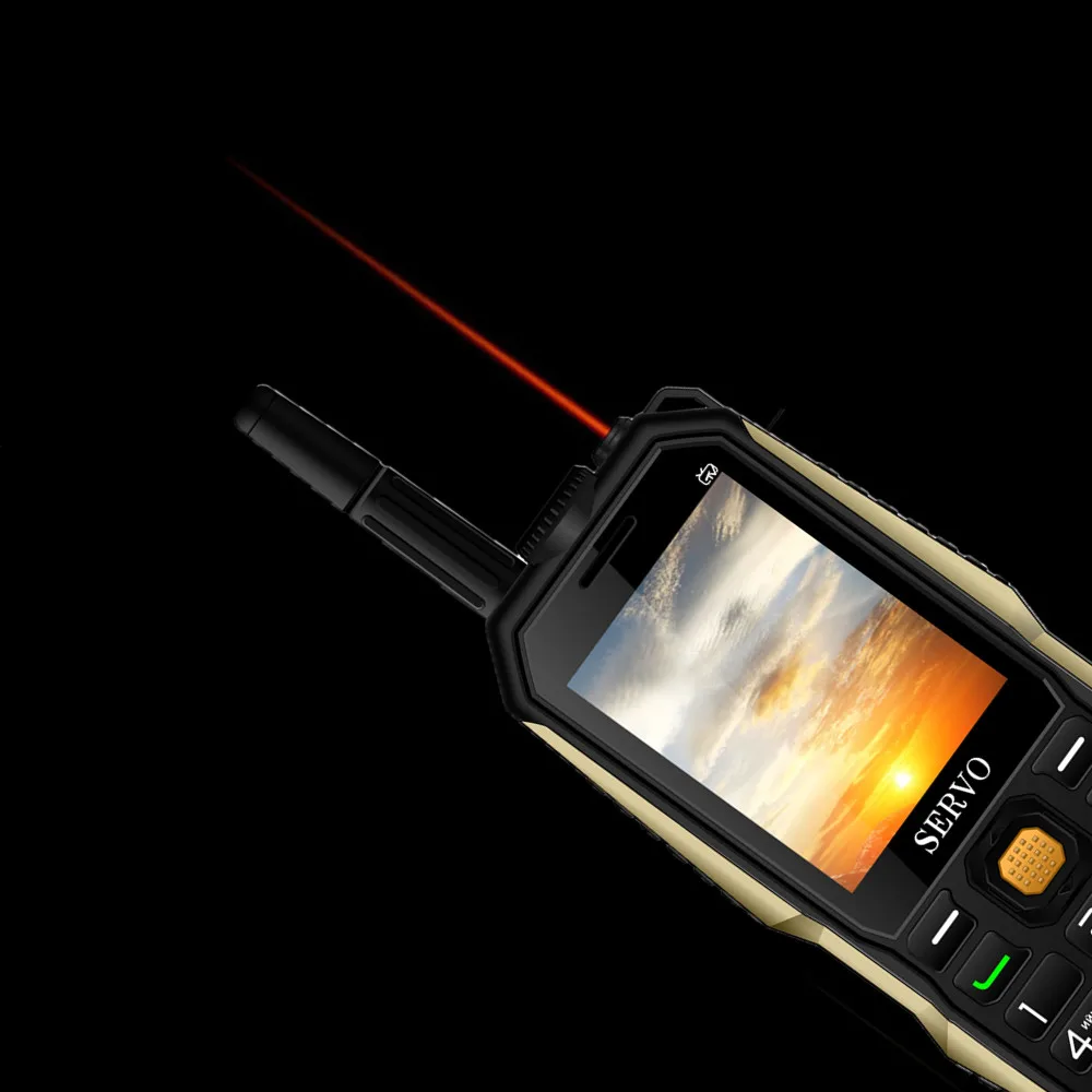 Оригинальный телефон SERVO P20 2 4 &quotQuad Band 3 SIM карты телефона GPRS ТВ голос изменение