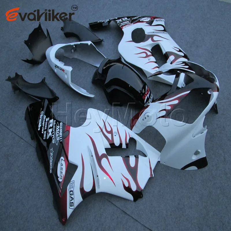 Обтекатели из АБС-пластика для ZX12R 2002 2003 2004 2005 2006 красное пламя ZX 12R 02 03 04 05 06 панели