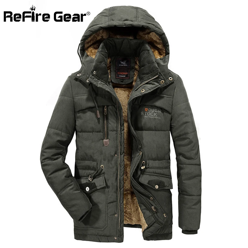 Refire gear зимняя теплая военная куртка мужская армейская куртка с капюшоном для пилота Повседневная Флисовая Подкладка Верхняя одежда тактическая куртка-бомбер