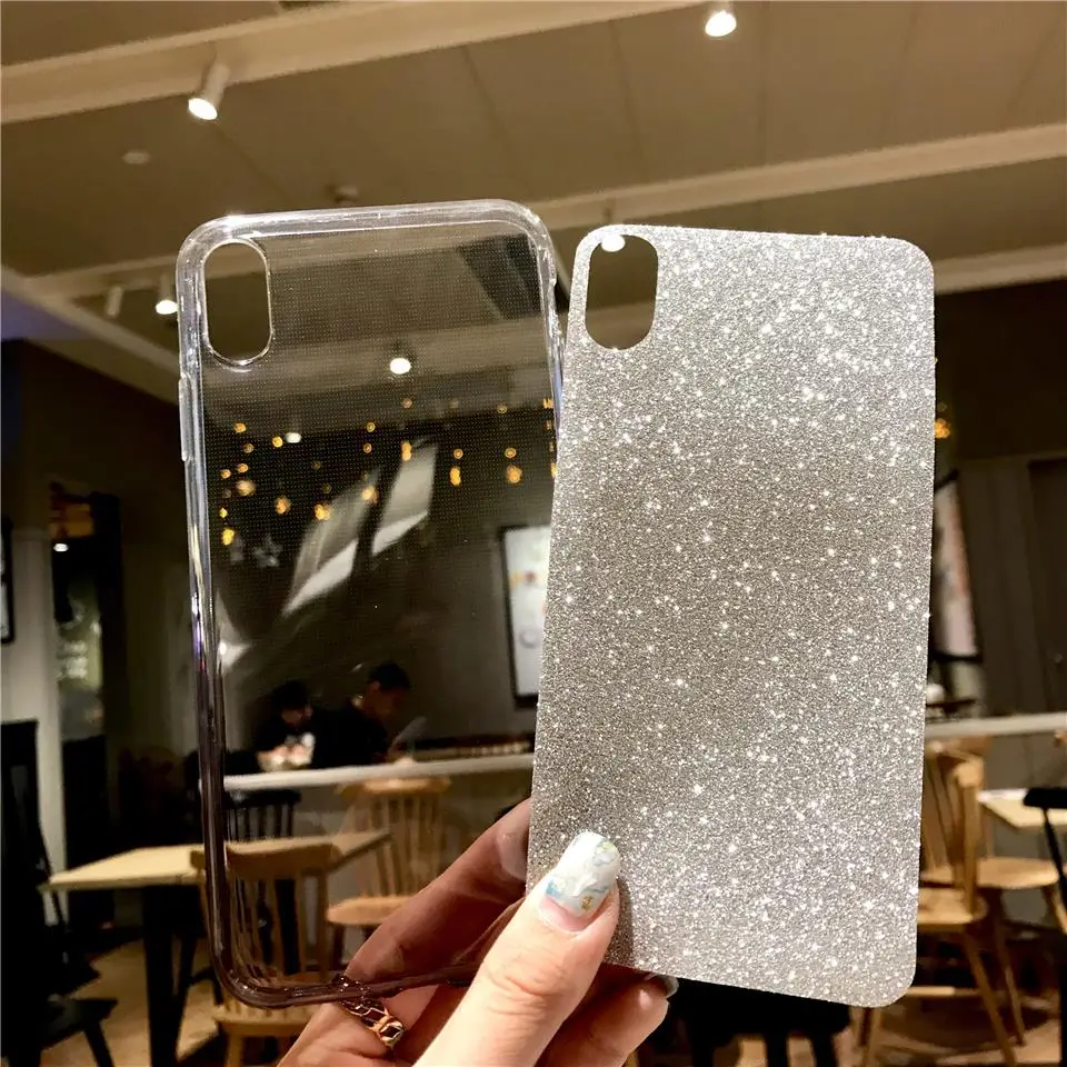 Радужный блестящий чехол ТПУ для iphone XS MAX XR Sony XZ Z5 C5 C6 Xperia X XA XA1 XA2 XP Ultra XC XZ1 XZ2