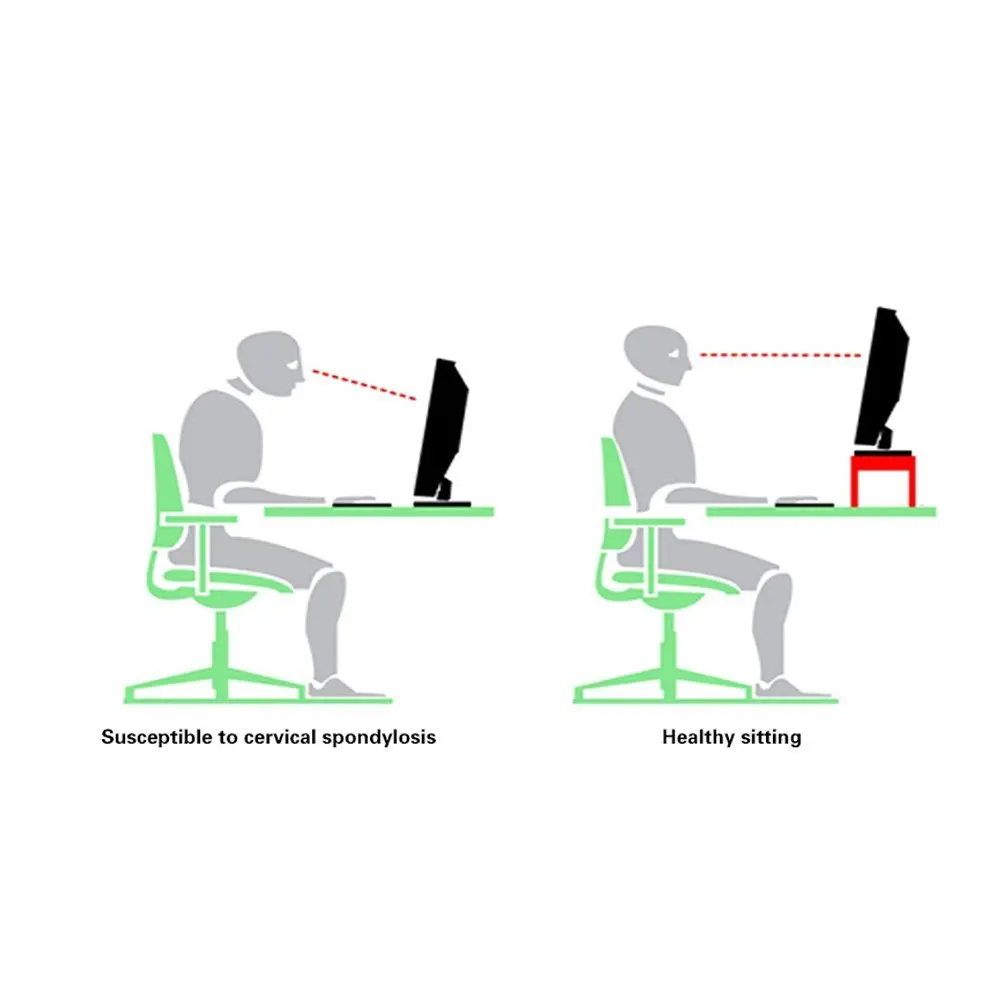 Компьютерный монитор Подставка стояк деревянный стол организатор блок новизны