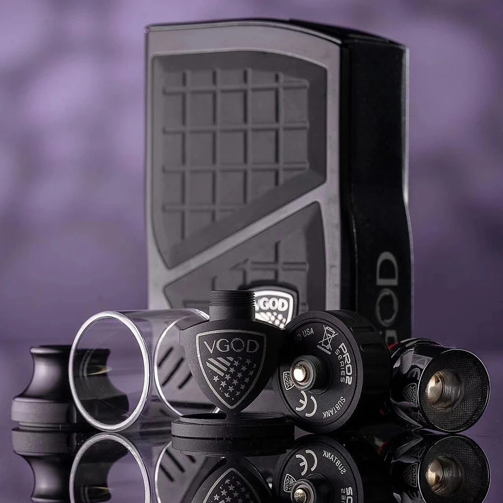 Оригинальный VGOD Pro 200 поле Mod Kit испаритель Вт 3 мл Sub Ом танк распылитель