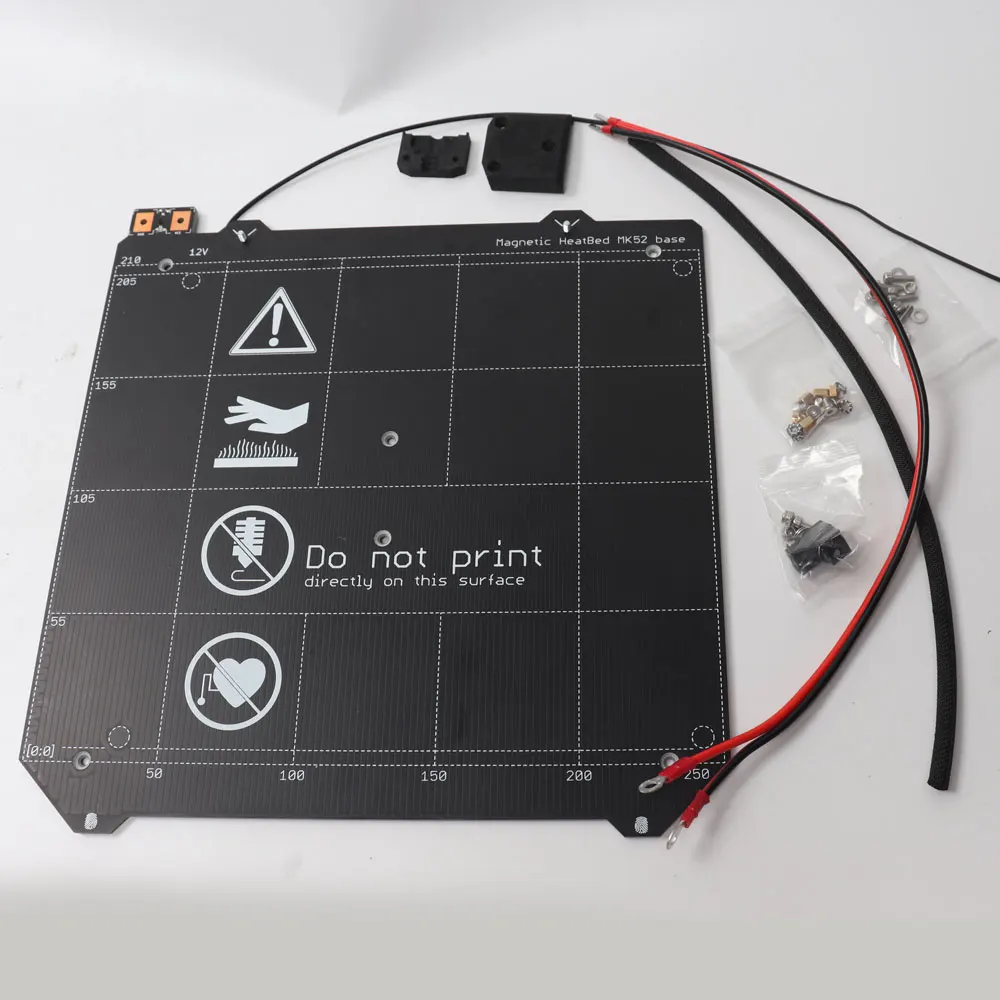 3D принтер Prusa i3 MK2.5 Подогреваемая платформа MK52 12 В магниты N35UH кабель питания