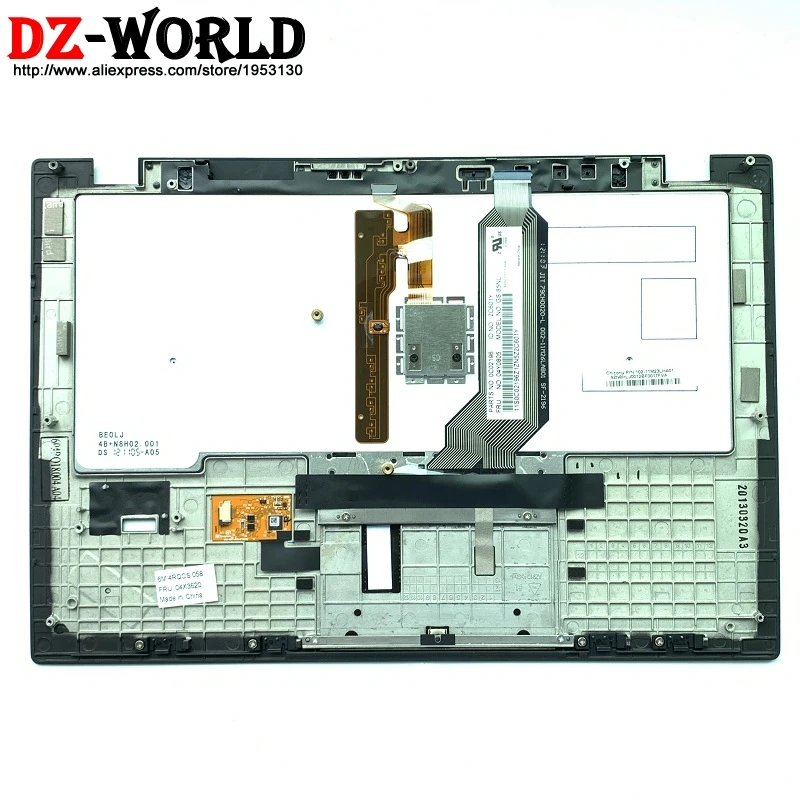 NL New Palmrest Upper Case With Dutch Backlit Keyboard Touchpad for Thinkpad X1 Carbon 1st C Cover KBD Bezel 04Y0805 00HT057 | Компьютеры
