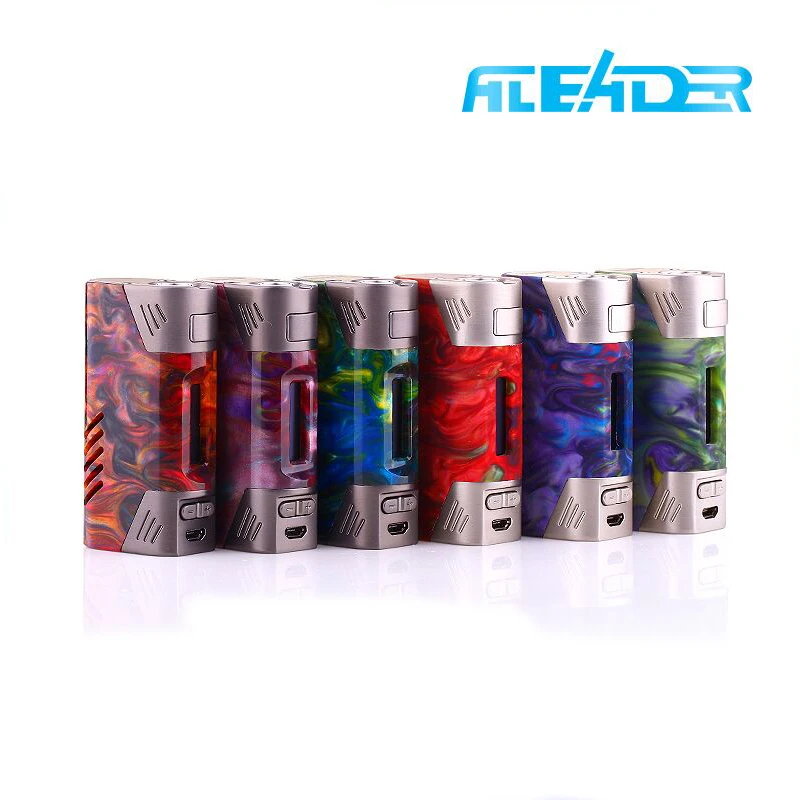 Оригинальный Aleader Orbit 80 Вт TC поле Mod смолы Цвет электронная сигарета мод 510 нить 18650