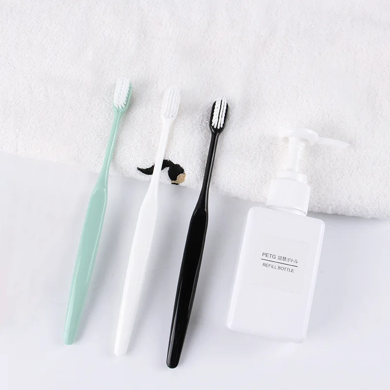 Мягкая зубная щетка для взрослых милая чистая уход за полостью рта|Зубные щетки| |