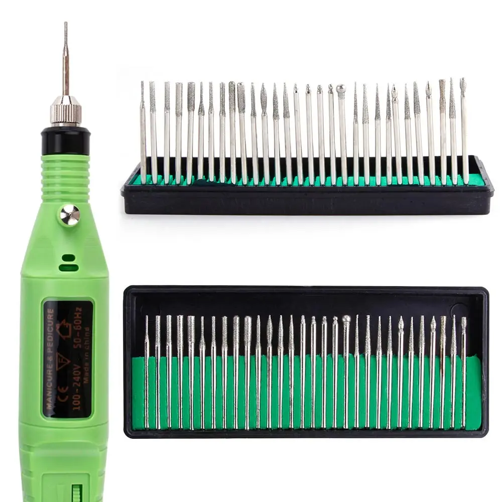 

Набор насадок для профессионального электрического маникюрного аппарата, 30 шт.