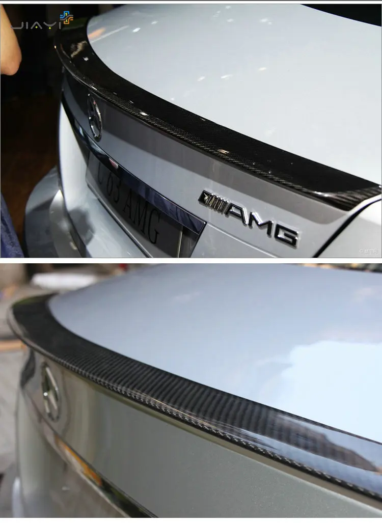 Задний багажник из настоящего углеродного волокна спойлер крыло гонки для Mercedes