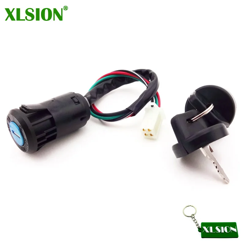 XLSION 4 Pin Kill ключ зажигания переключатель для 50cc 70cc 90cc 110cc 125cc двигатель китайский ATV