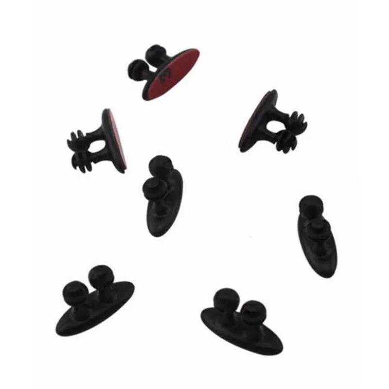 

8Pcs/Set Multifunctional Adhesive Car Charger Line Clasp Clamp Headphone/USB Cable Car Interior Accessories