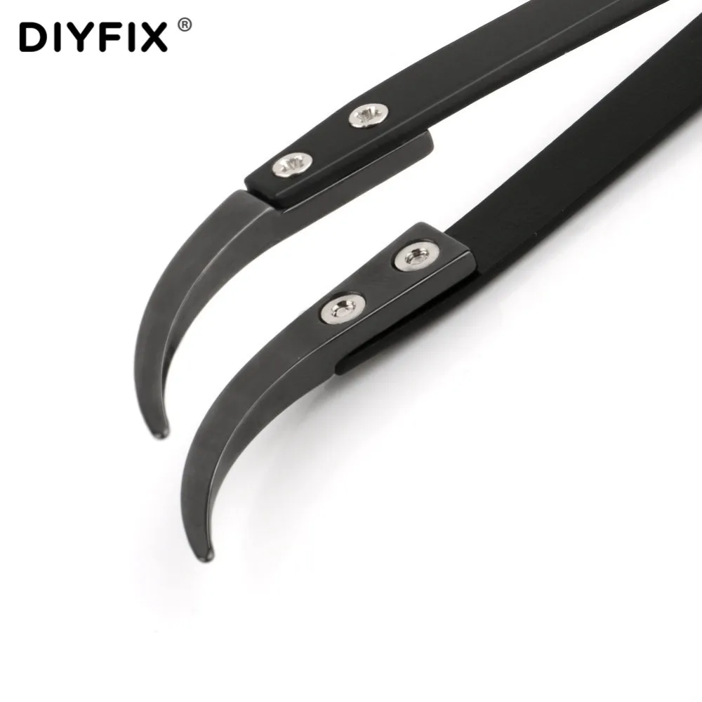 DIYFIX керамические щипцы антистатические ESD пинцеты для электронных сигарет с