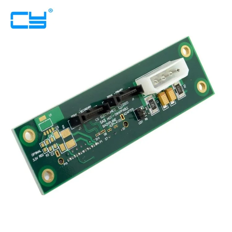 SFF 8482 SAS 29 Pin на двойной 7 SATA жесткий диск HDD Raid адаптер блока печатных плат| |
