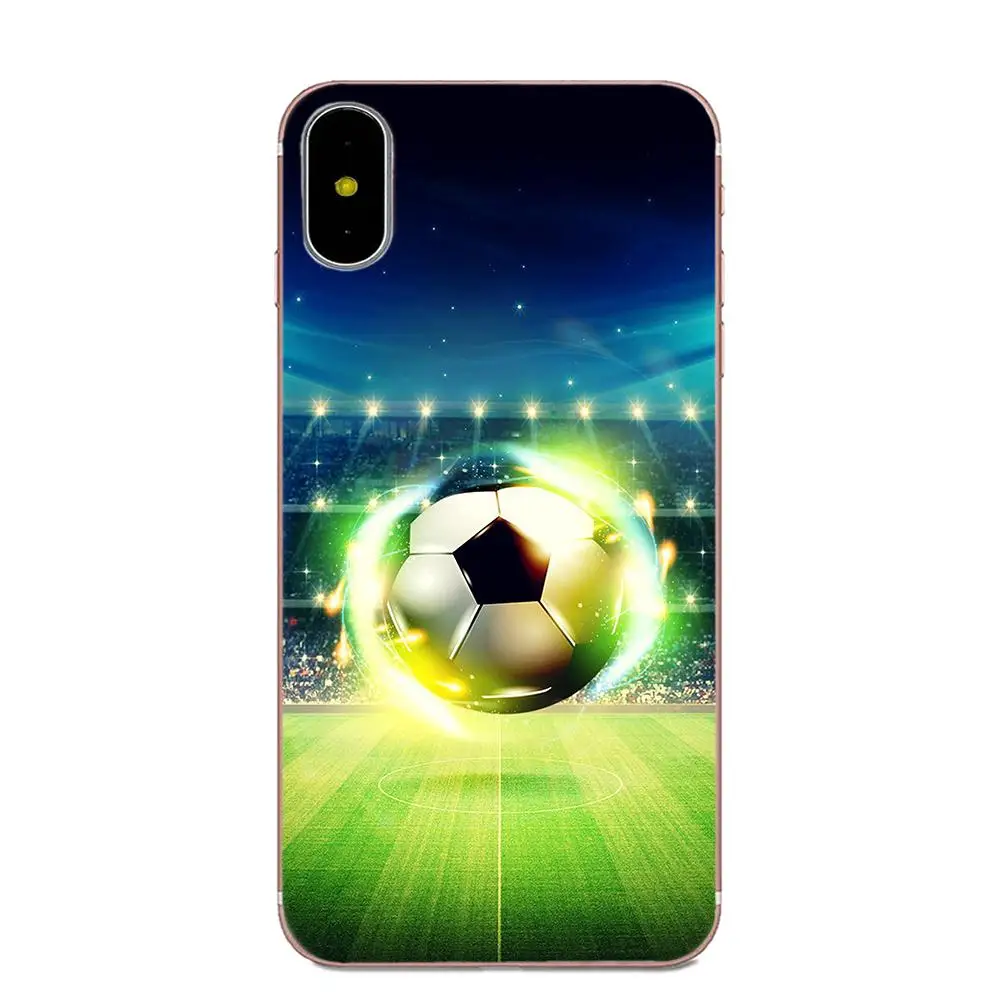Для Galaxy A3 A5 A7 On5 On7 2015 2016 2017 Grand Alpha G850 Core2 Prime S2 I9082 Мягкий чехол Чехол для футбольного