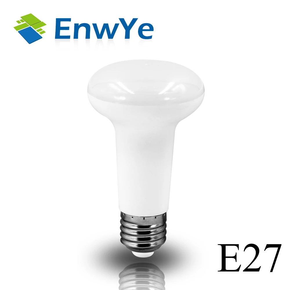 EnwYe R39 R50 R63 светодиодный светильник E14 E27 База Светодиодный лампа 4 Вт, 6 Вт, 9 Вт, 12 Вт, Светодиодный лампа-зонтик светильник Теплый Холодный белый светодиодный светильник AC220V 230V 240V