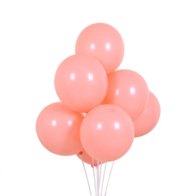 10pcs peach Персиковый, розовый, золотой, Коралловый вечерние гирлянды для помолвки с воздушными шарами, розовое золото, украшение для детской вечеринки, свадьбы, дня рождения - Цвет: 10pcs peach