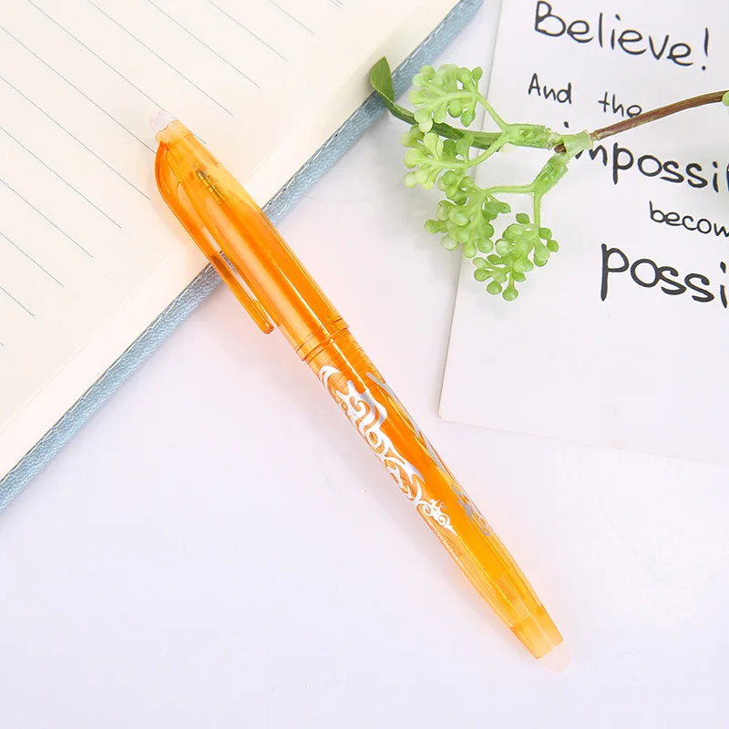 8 шт./лот стираемые гелевые ручки волшебный контроль температуры цветная