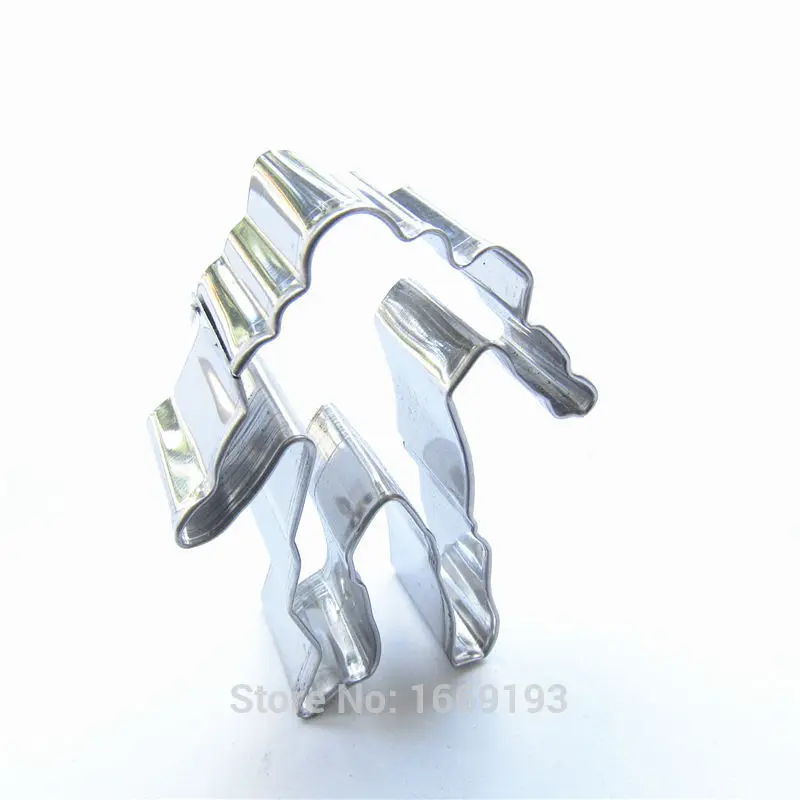 Стальные инструменты для украшения торта в форме робота формочки выпечки