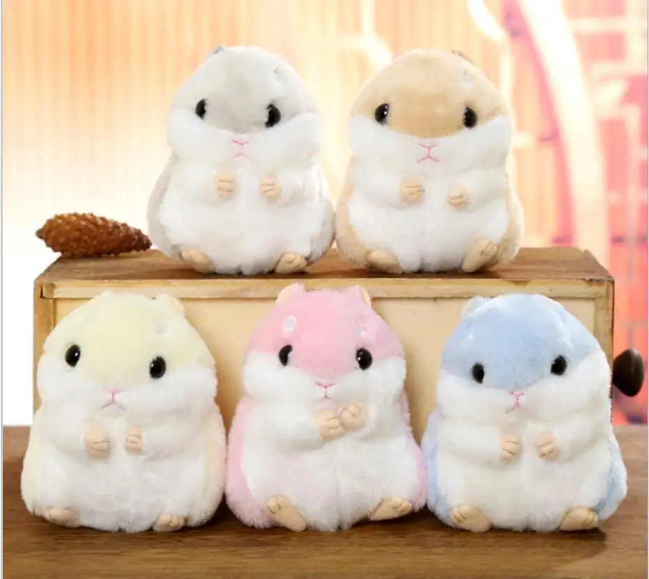 10 шт. маленькая плюшевая мини игрушка в виде белки высотой см мягкие игрушки